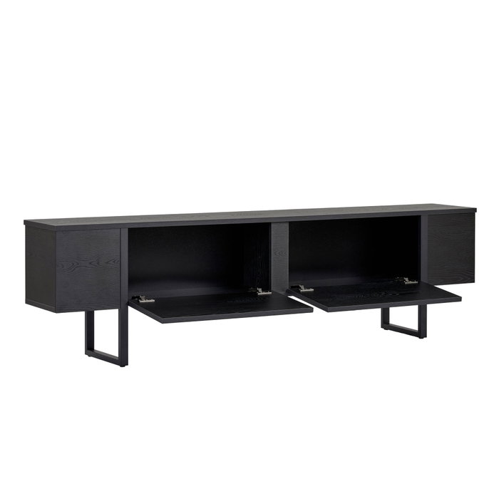 Nordure Soporte para TV Onera Negro Madera Nordure Soporte para TV Onera Negro Madera